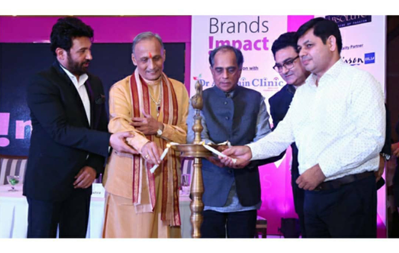 Shekhar Suman in Award Function of BrandsImpact Presents Best Doctors in India